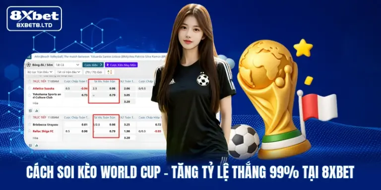 Cách Soi Kèo World Cup | Tăng Tỷ Lệ Thắng 99% Tại 8XBET
