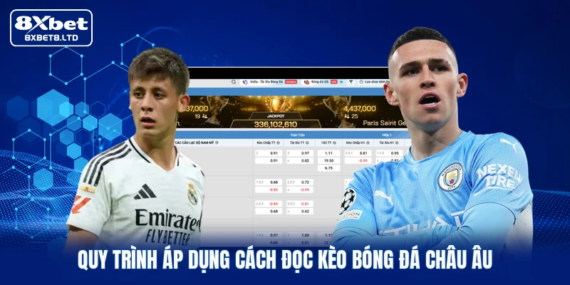 Quy trình áp dụng cách đọc kèo bóng đá châu Âu