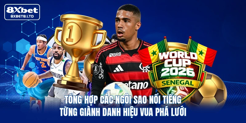 Tổng hợp các ngôi sao nổi tiếng từng giành danh hiệu Vua phá lưới